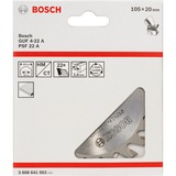 Bosch Schijffrees 105 mm x 20 mm, 22Z 