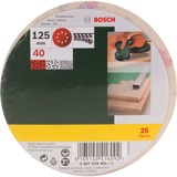 Bosch Schuurbladenset voor excenterschuurmachines 25 delig schuurpapier korrel 40