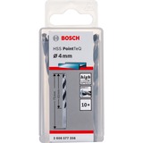 Bosch Spiraalboor HSS PointTeQ 338 4x43x75 mm boren 10 stuks
