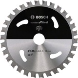 Bosch Standard for Steel cirkelzaagblad voor accuzagen 136mm T30 