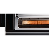 Bosch Toaster TAT 8613 broodrooster Roestvrij staal/zwart, Retail