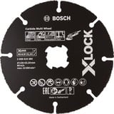 Bosch X-LOCK Carbide Multi Wheel 125 mm doorslijpschijf 125 x 1 x 22,23mm