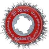 Bosch X-LOCK Clean for Metal komborstel gegolfd 75mm staal 
