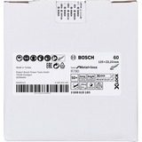 Bosch X-LOCK Fiberschuurschijf BfM+I,125mm,K60 slijpschijf 
