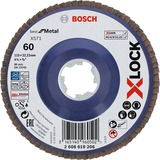 Bosch X-LOCK Lamellenschijf BfM,115mm,K60 slijpschijf 