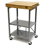 Bradley Smoker Kitchen Cart gril onderstel Grijs/houtkleur