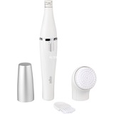 Braun Face 810 gezichtsepilator met reinigingsborstel Wit/zilver