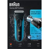 Braun Series 3 ProSkin 3045s scheerapparaat Zwart/blauw