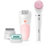 Braun Silk–épil Beautyset 5 epilator Wit/roze