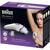 Braun Silk-expert BD3005 IPL ontharingsapparaat Wit/lila