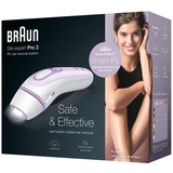Braun Silk-expert Pro 3 ontharingsapparaat Wit/sering
