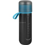 Brita fill&go Active drinkfles Zwart/blauw