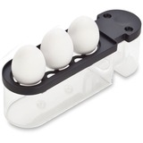Cloer Eierkoker 6020 Zwart, 3 eieren