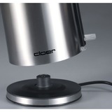 Cloer Waterkoker 4909 Roestvrij staal/zwart, 1,2 l