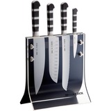 DICK 1905 Messenblok 4Knives Zwart/zilver, 4-delig