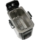 DeLonghi Koude-zone Friteuse PremiumFry F44510CZ frituurpan Geborsteld rvs/zwart