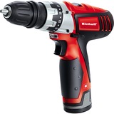 Einhell Accu boorschroefmachine TC-CD 12 Li schroeftol Rood, Accu en transportkoffer inbegrepen