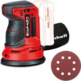 Einhell Accu excentrische schuurmachine TE-RS 18 Li Solo Rood/zwart, Accu en oplader niet inbegrepen