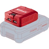 Einhell Powerbank TE-CP 18 Li USB adapter Rood