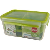 Emsa Clip & Go Lunchbox XL 2,3 l Groen/transparant