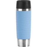 Emsa Travel Mug Grande Thermosbeker Lichtblauw/roestvrij staal