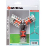 GARDENA 3-wegset 13 mm 1/2 (1/2") slangstuk Grijs/oranje, 18287-20