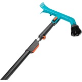 GARDENA Combisystem Gootreiniger set gehoekte bezem Turquoise/zwart, 3651-30