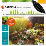 GARDENA Micro-Drip-System startset S voor rijplanten druppelsysteem Zwart, 13010-32