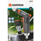 GARDENA Premium reinigingssproeier set 13 mm (1/2") - 15 mm (5/8“) spuit Zwart/zilver, 18306-20