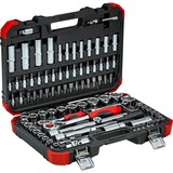 GEDORE Dopsleutelset 1/4" + 1/2" 94-delig Rood/zwart, Omschakelbare ratels, SW 4mm - 32mm