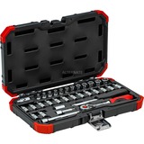 GEDORE Gedo Rd Stecksch.Satz 1/4 SW4-13mm 33tlg dopsleutel Rood