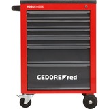 GEDORE Gereedschapswagen MECHANIC Rood/zwart, 6 laden