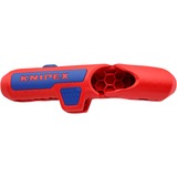 KNIPEX ErgoStrip Universeel kabelstrip- /ontmantelingsgereedschap Rood/blauw