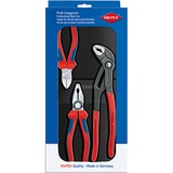 KNIPEX Tangen-set 00 20 09 V01 tangenset blauw/zwart, 3-Delig