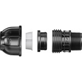Kärcher Aansluitstuk voor 1" (25 mm) zuigleidingen verbinding Zwart, 2.997-115.0