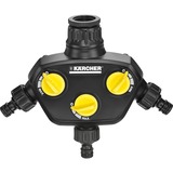 Kärcher Drievoudige waterverdeler Premium kraanstuk Zwart/geel, 2.645-200.0