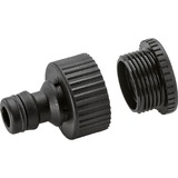 Kärcher Kraanstuk g3/4 met g1/2 reduceerstuk Zwart