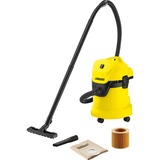 Kärcher Multifunctionele alleszuiger WD 3 nat- en droogzuiger Geel/zwart, 1.629-820.0