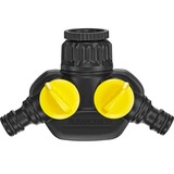 Kärcher Waterverdeler 2-Weg Basic kraanstuk Zwart/geel, 2.645-199.0