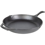 Lodge Chef Collection LC12SK Gietijzeren bak-/braadpan Zwart, Ø 32,5 cm