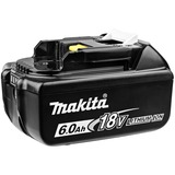 Makita Accu BL1860B 18V 6Ah oplaadbare batterij Zwart