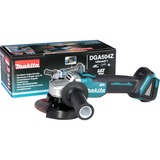 Makita Accu haakse slijpmachine DGA504Z haakse slijper Blauw/zwart, Accu niet inbegrepen