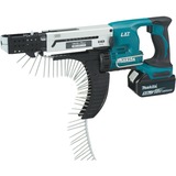 Makita Schroefautomaat DFR750RTE 18V Zwart/turquoise
