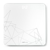 Medisana Glazen personenweegschaal PS 437 Wit/zilver, Design: Silver Lining