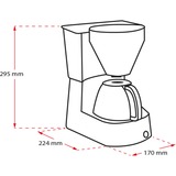 Melitta Easy II koffiefiltermachine Zwart