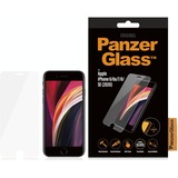 PanzerGlass iPhone 6/7/8/SE (2020) beschermfolie Transparant/zwart