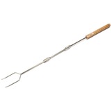 Petromax Campfire Skewer ls1 spies Zilver/houtkleur, 2 stuks