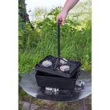 Petromax Professional Lid Lifter grill bestek Zwart/houtkleur