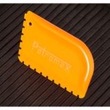 Petromax Scraper with Ridges os-z - Cast Iron schraper Oranje