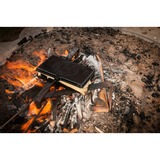 Petromax Waffle Iron wf-iron bakvorm Zwart/houtkleur